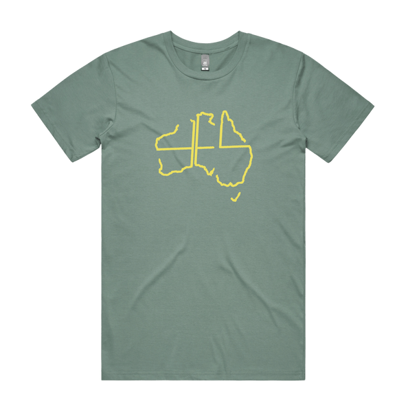YES T-Shirt - Dusty Green