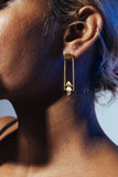 Ivy in the Clouds Earrings - Gold (Open edition)